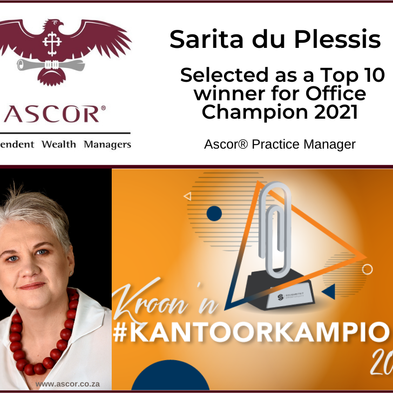 Sarita du Plessis for Office champion2021new